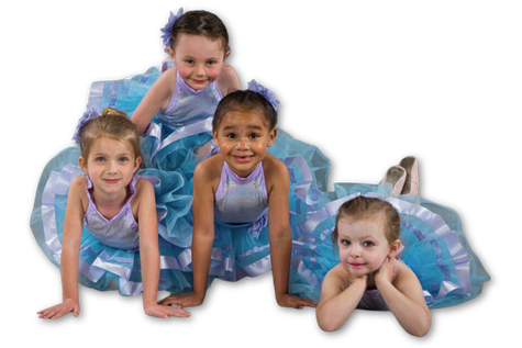 four little dancers